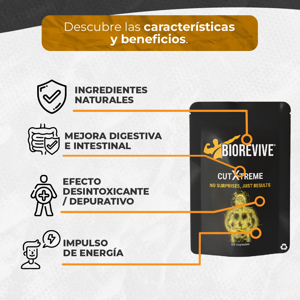 Miniatura 2 de SUPLEMENTO CUTXTREME BIOREVIVE